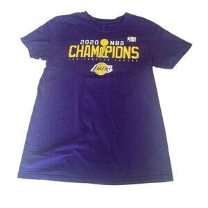 Fanatics 2020 NBA Champions Los Angeles Lakers Basketball‎ Sports T Shirt Medium